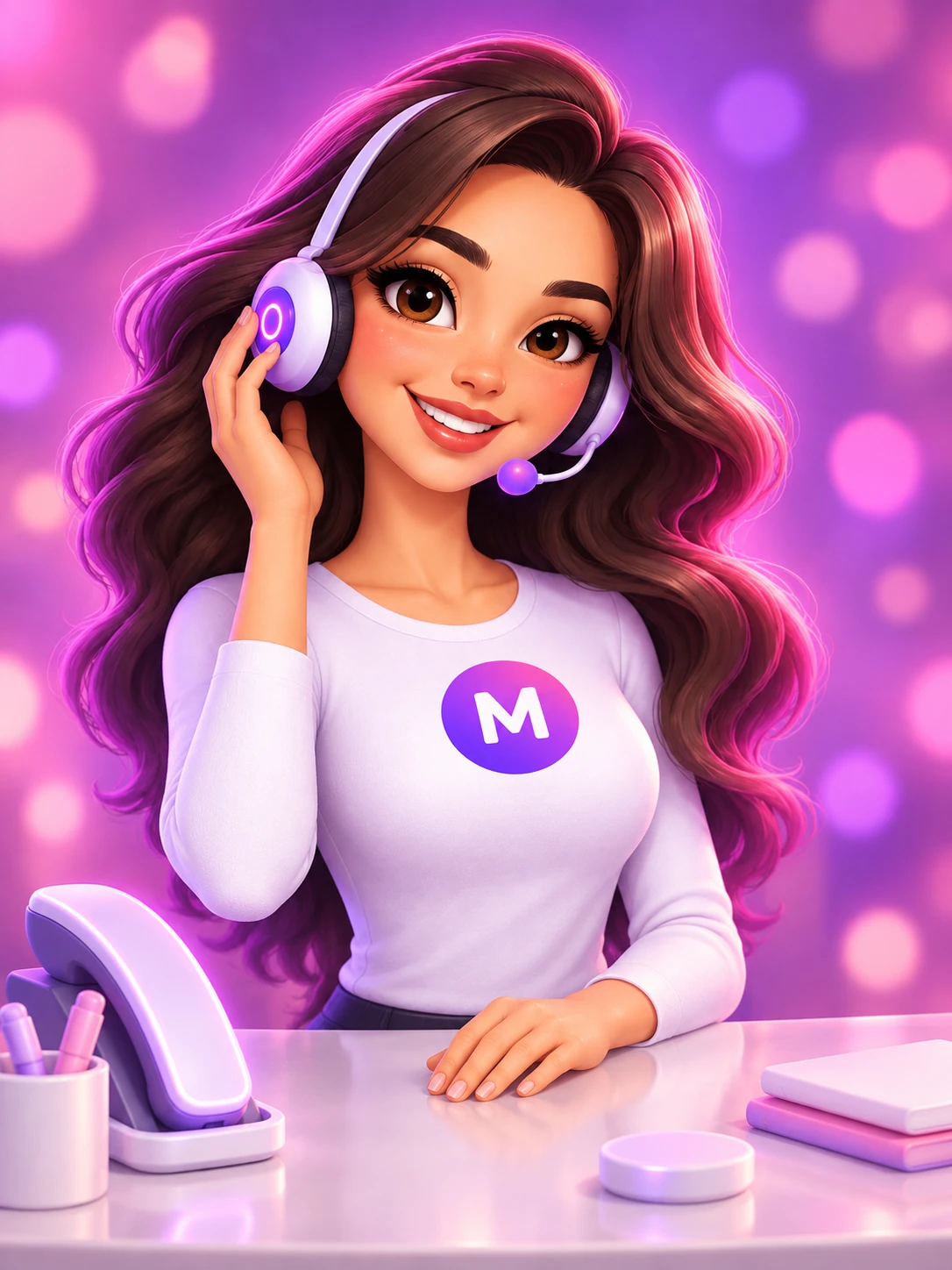 Maple, the MeetMaple receptionist
