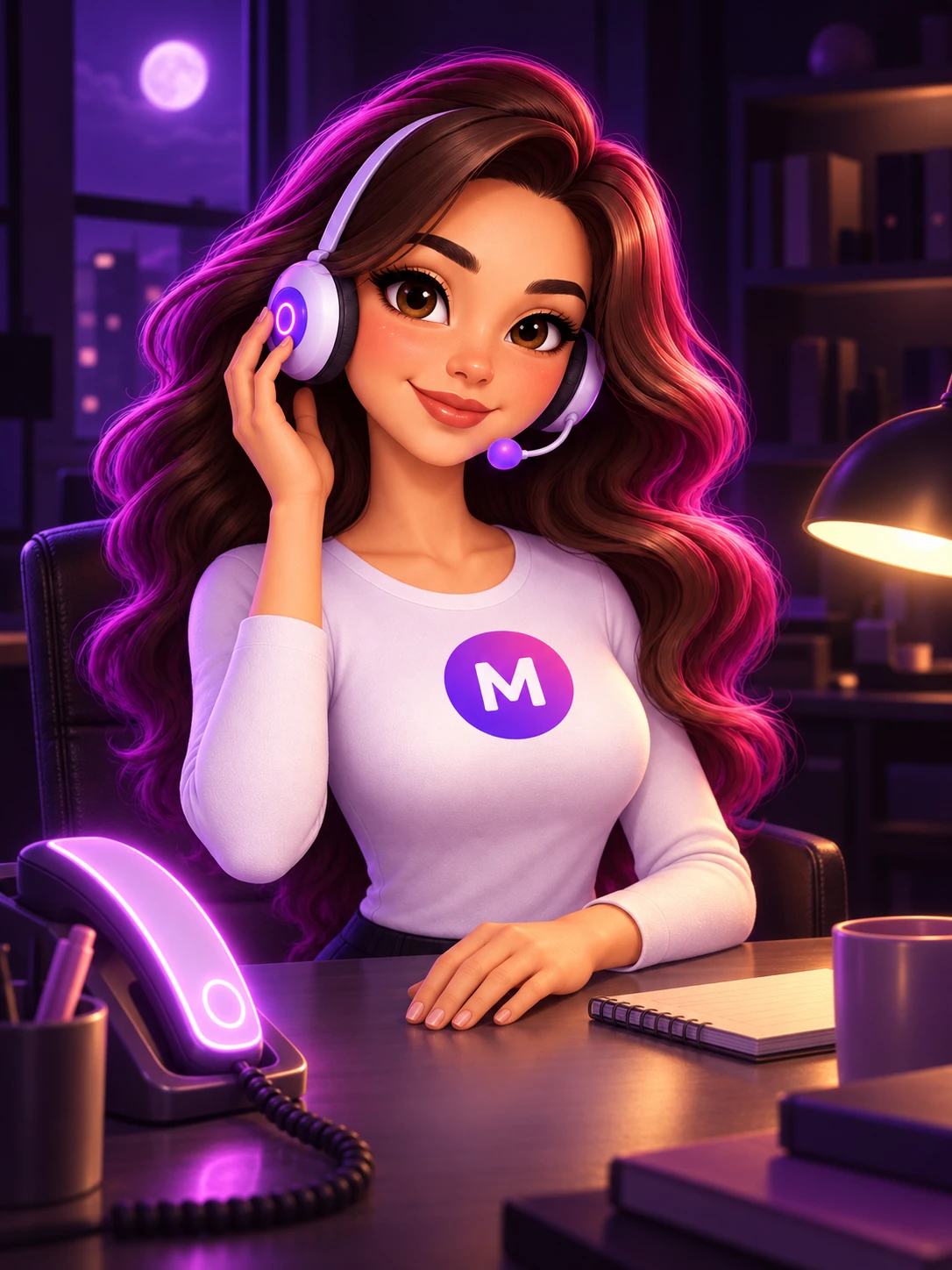 Maple, the MeetMaple receptionist